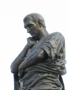 Ovidio pensando, y en el destierro
