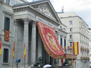 El Parlamento Español: Una galería más.